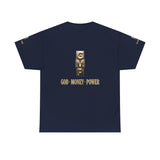 God · Money · Power Tee — GMP Gold Block Logo T-Shirt