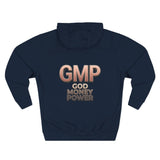 Three-Panel Fleece Hoodie
