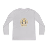 Youth Long Sleeve Tee — Gold Lion 'GMP' Athletic Team Shirt