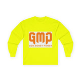 GMP (God Money Power) Long Sleeve Tee — Bold Faith & Prosperity Graphic Shirt