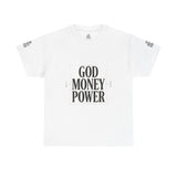 God Money Power T-Shirt — Bold Faith & Hustle Graphic Tee