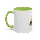 Magic & Wealth Accent Coffee Mug — "Gold Money Power" Alchemy Design (11/15 oz)