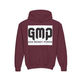 GMP 'God Money Power' Youth Hoodie — Bold Graphic Religious Streetwear