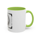 God Money Power Accent Coffee Mug – Bold Streetwear Religious Graphic (11/15oz)