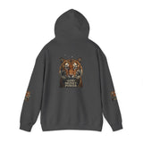 Tiger 'God Money Power' Hoodie – Bold Graphic Animal Print Pullover