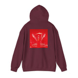 Angel Of Death Hoodie - Red Dove Graphic Pullover