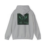 Angel Of Death Hoodie — Dark Green Guardian Graphic Pullover