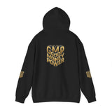 GMP "Good Money Power" Hoodie — Retro 3D Gold Logo Pullover