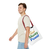 God Money Power Tote Bag — Inspirational Faith & Prosperity Canvas Tote