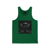 Grim Reaper Wings Tank Top — Dark Gothic Scythe Graphic Sleeveless Shirt