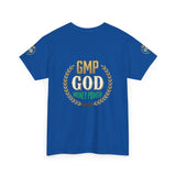 GMP God Money Power Tee — Motivational Gold Laurel Graphic T-Shirt