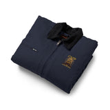 Work Jacket — Embroidered Golden Bear Chest Patch