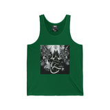 Angel Of Death Gothic Mythology Tank Top – Dark Angel & Serpent Graphic