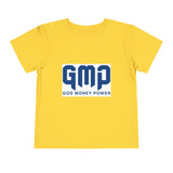 GMP "God Money Power" Toddler Tee — Faith-Based Kids Graphic Shirt
