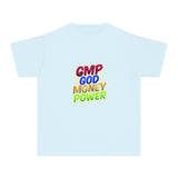 Youth Tee — GMP God Money Power Colorful Graphic Shirt