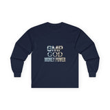 GMP GOD Money Power Long Sleeve Tee