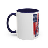 God, Money, Power Coffee Mug — Patriotic Street Art Accent Mug (11/15oz)