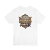 God Money Power Graphic Tee