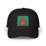 Dad Cap — Retro Green & Red Graphic Patch Hat