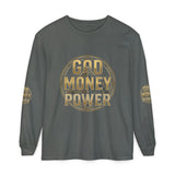 God Money Power Long Sleeve T-Shirt