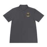 Eagle Logo Polo Shirt — "God Money Power (GMP)" Chest & Back Athletic Polo