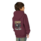 Youth Hoodie — GMP 'God Money Power' Eagle Graphic Pullover