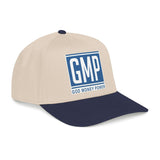 GMP 'God Money Power' Mid Profile Baseball Cap — Embroidered Logo Dad Hat