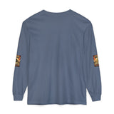 Long Sleeve T‑Shirt — "God Money Power" Pyramid Graphic