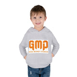 Toddler Hoodie — GMP (God Money Power) Bold Orange Logo