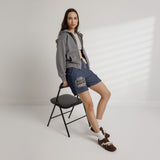 Money Power Fleece Sweat Shorts — Garment-Dyed Lightweight Lounge Shorts