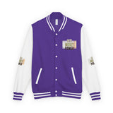 Letterman Jacket — 'God Money Power' Retro Varsity Jacket