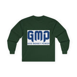 GMP God Money Power Long Sleeve Tee — Bold Faith & Prosperity Shirt