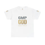 GMP GOD Money Power T-Shirt — Bold Gold Logo Tee