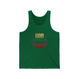 God Money Power—Tank Top — Inspirational Faith & Wealth Graphic Tank