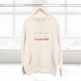 Three-Panel Fleece Hoodie