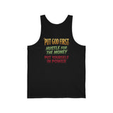 Put God First Hustle Tank — Inspirational Faith & Motivation Tank Top