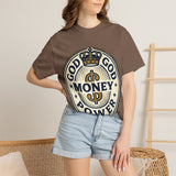 God Money Power T-Shirt — Crown Emblem Graphic Tee (God • Money • Power)
