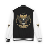 Letterman Jacket — GMP God Money Power Eagle Retro Varsity Jacket