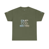 GMP GOD Money Power Tee — Metallic Logo Graphic T-Shirt