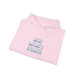 Hoodie — "God Money Power" Chrome Text Pullover