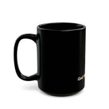 God • Money • Power Black Ceramic Mug — Faith & Prosperity Coffee Cup (11oz/15oz)