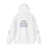 God Money Power Hoodie — Streetwear Graphic Religious Slogan Pullover