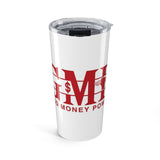 20oz Tumbler - "GMP" Red Logo Travel Cup (No Money, No Power)