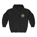 GMP 'God, Money & Power' Lion Emblem Zip Hoodie