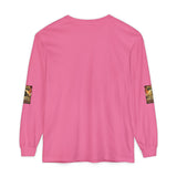 Long Sleeve T‑Shirt — "God Money Power" Pyramid Graphic