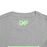 Toddler Tee — GMP (God Money Power) Green Logo Kids Shirt