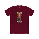 God Money Power Tee — Bold Faith & Hustle Graphic T-Shirt