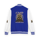 Letterman Jacket — GMP 'God Might Power' Vintage Crest Varsity Jacket