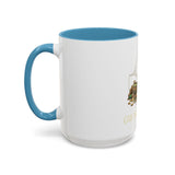 Magic & Wealth Accent Coffee Mug — "Gold Money Power" Alchemy Design (11/15 oz)