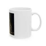 God Money Power Ceramic Mug – Gold Priest Illustration (11oz, 15oz)